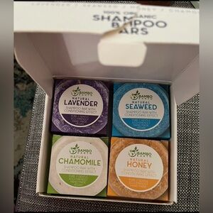 Bambo Earth Organic Shampoo Bars 4-Pack